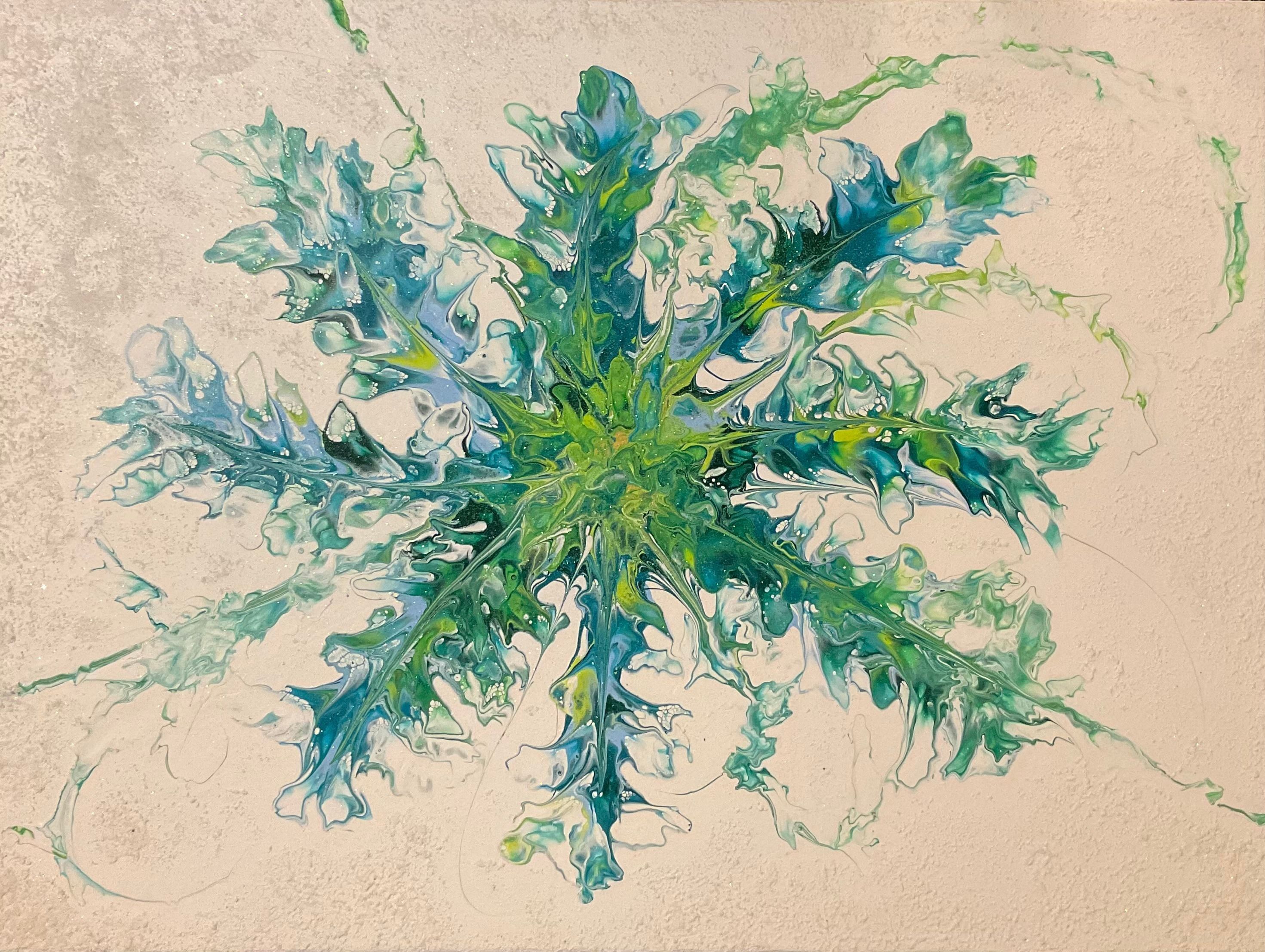 
        <div class='title'>
          Poured Blue Green
        </div>
       