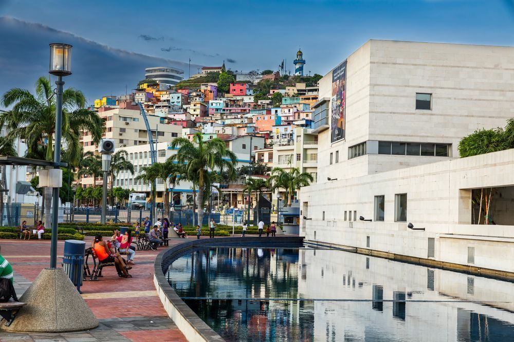 Scott Kasden | Shop photo of Guayaquil lighthouse on hill
