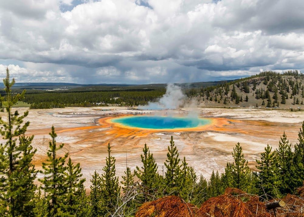 Yellowstone G Prismatic Spring 9 A Photography Art | Kasdenphotography.art