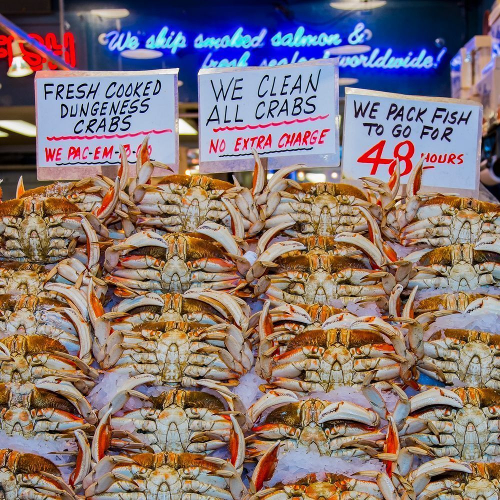Pikes Peak Market Crabs Photography Art | Kasdenphotography.art
