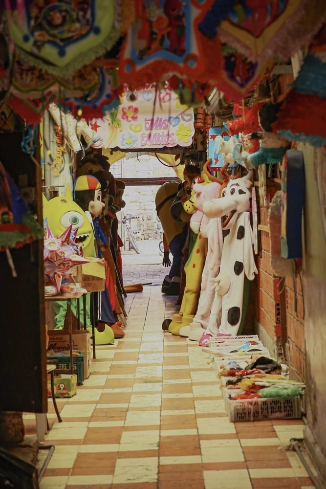 Scott Kasden | Shop photo of toy store in Cuenca market