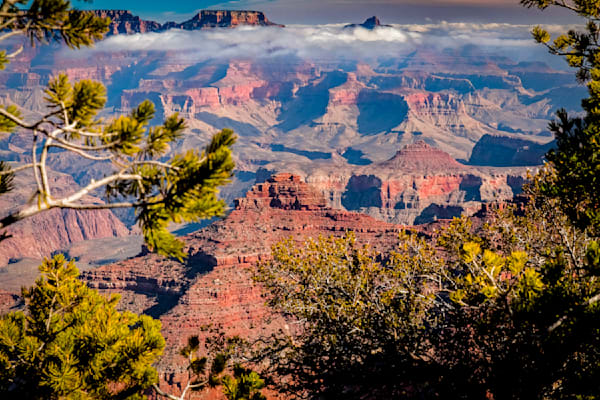 Grand Canyon Air Inversion Clouds 3 Photography Art | Kasdenphotography.art