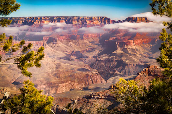 Grand Canyon Air Inversion Clouds 2 Photography Art | Kasdenphotography.art