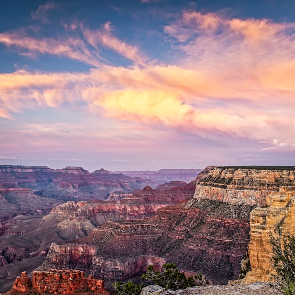 Grand Canyon At Dusk Photography Art | Kasdenphotography.art