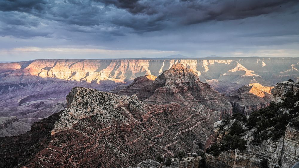 Grand Canyon Storm Clouds Photography Art | Kasdenphotography.art