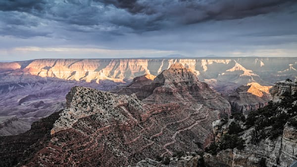 Grand Canyon Storm Clouds Photography Art | Kasdenphotography.art