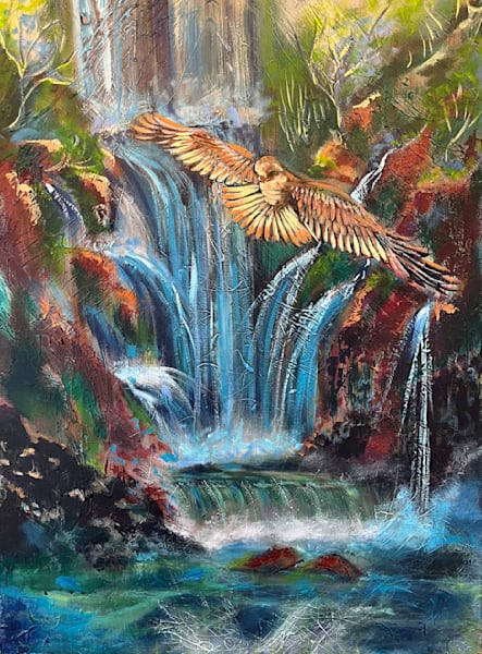 Guided Through The Falls Art | Cadence Haney Fine Art