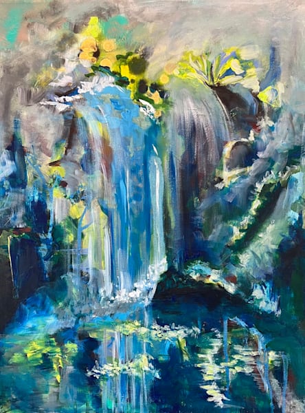 Quiet Below The Falls Art | Cadence Haney Fine Art