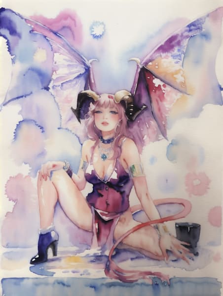 Sexy Fairy Watercolor