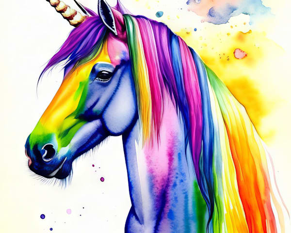 Unicorn Watercolor