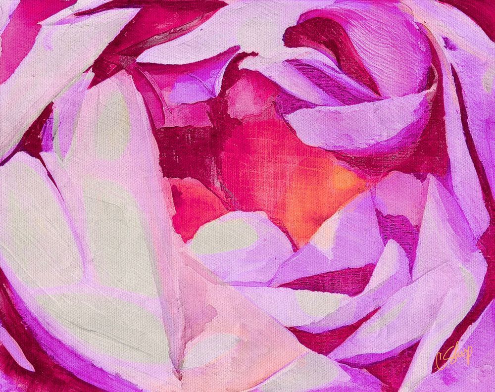 Purple Rose Art | csharp art