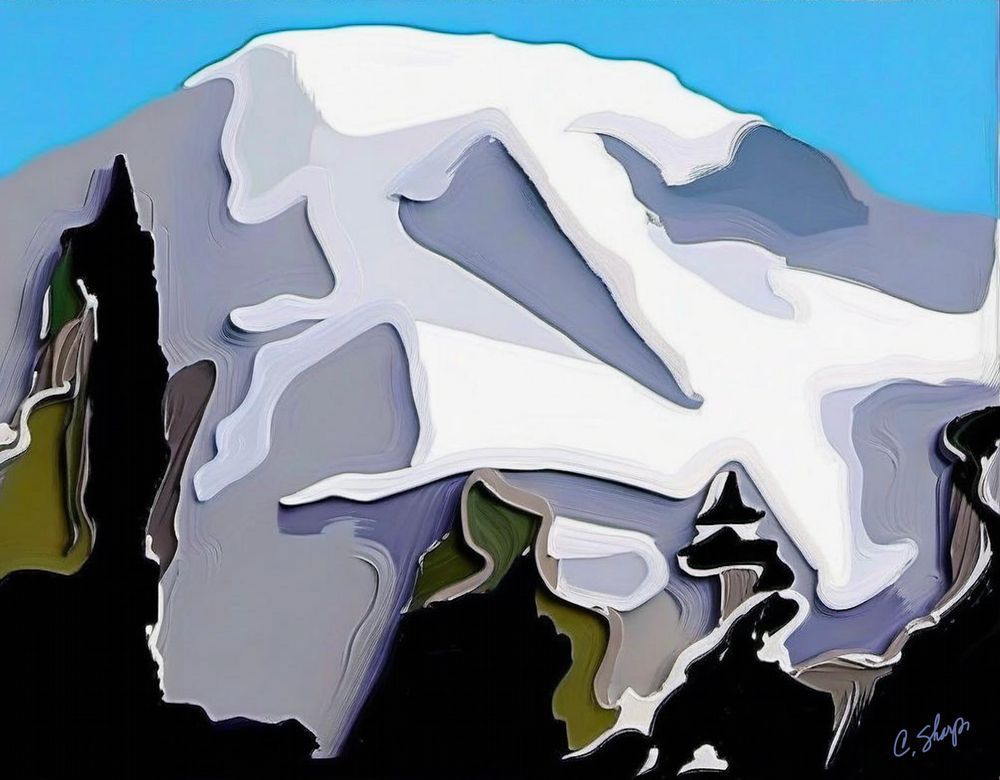 Mount AI N Top Art | csharp art