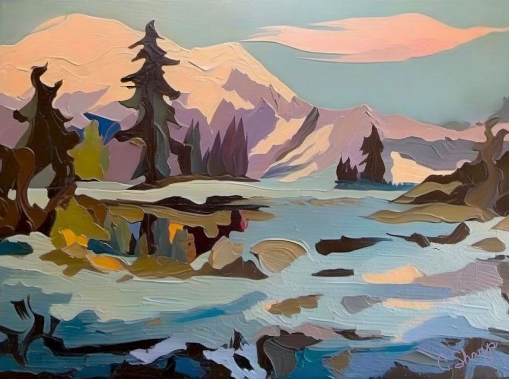 Mt. Baker Wilderness Art | csharp art