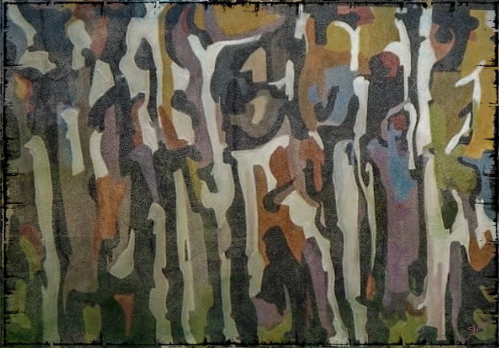 Bones Of Forest: Hide Art | csharp art