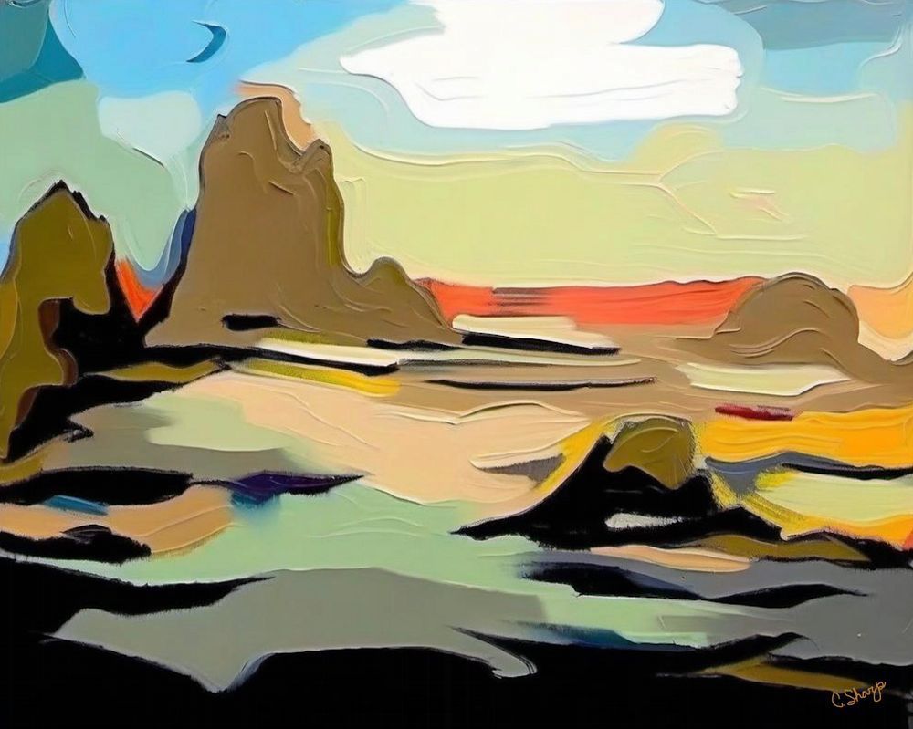 Cannon Beach Feeling Art | csharp art