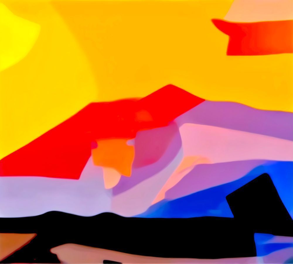 Red Top Mount AI N Art | csharp art