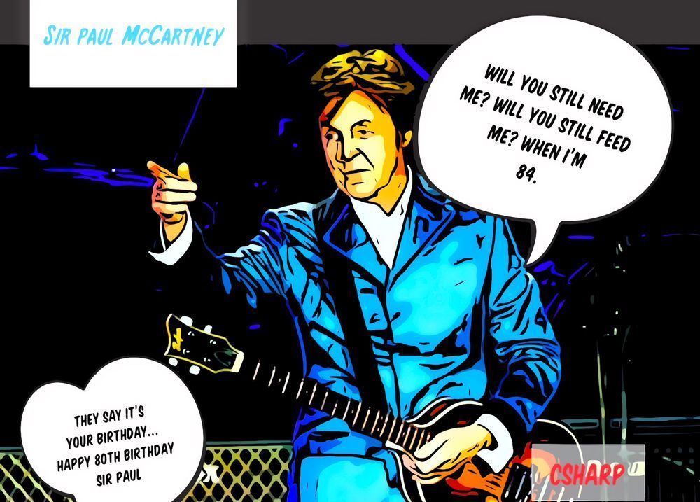 Paul Mccartney Art | csharp art
