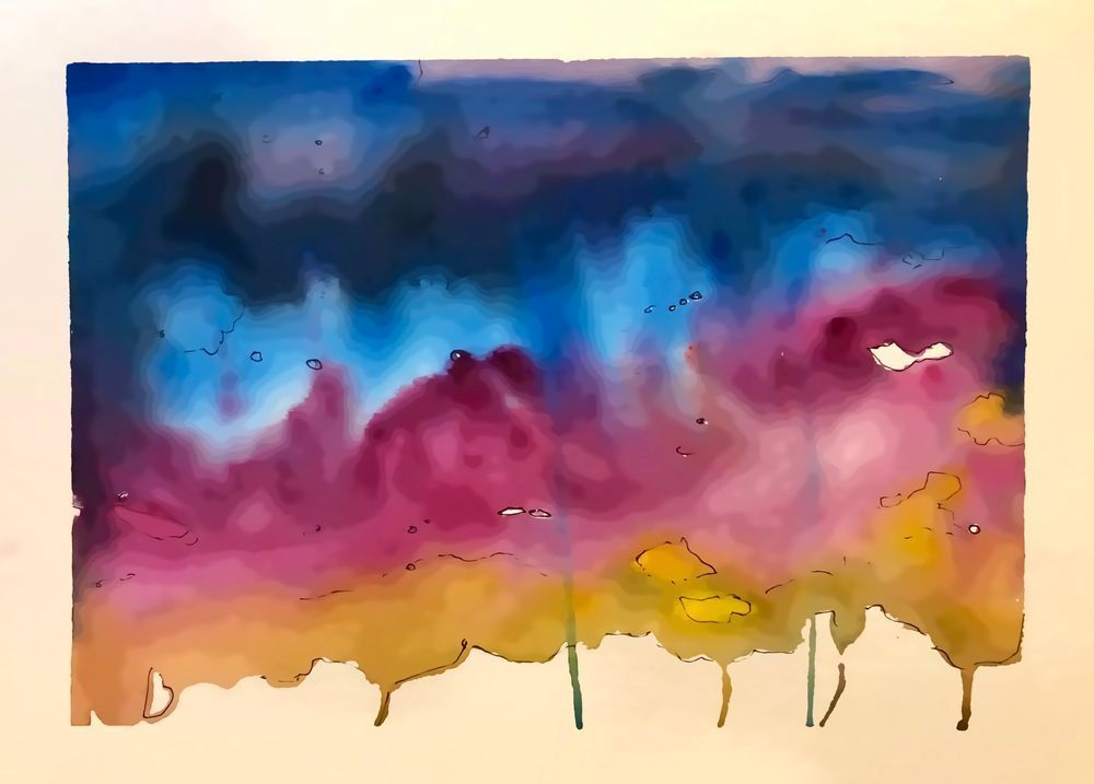 Sedona Aurora Borealis Art | csharp art