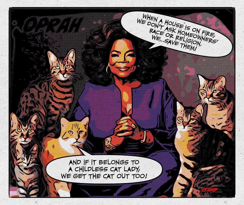 OPRAH LOVES CATS