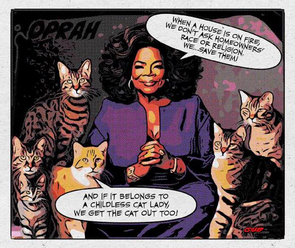 OPRAH LOVES CATS