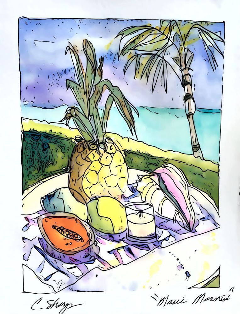 Maui Morning Art | csharp art