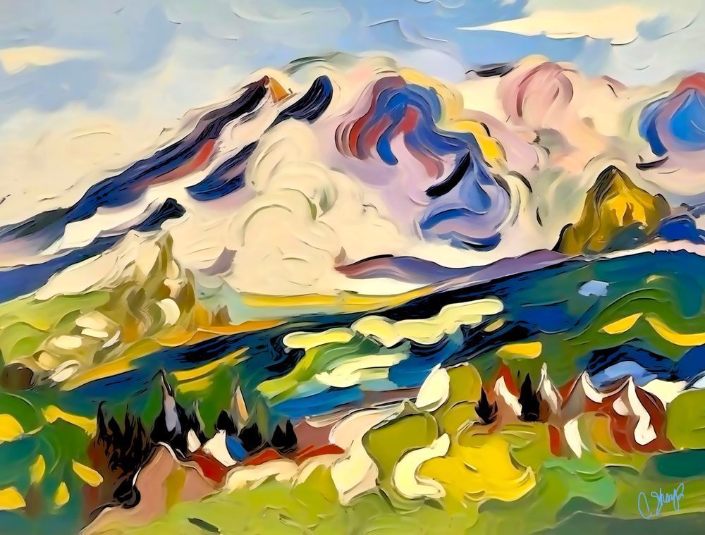 Slippery Slope Art | csharp art