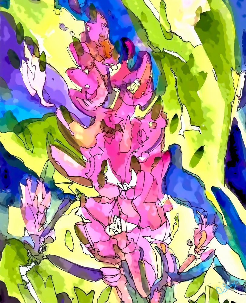 Red Ginger Ii Art | csharp art