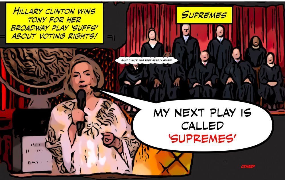 Hillary Wins Tony Award