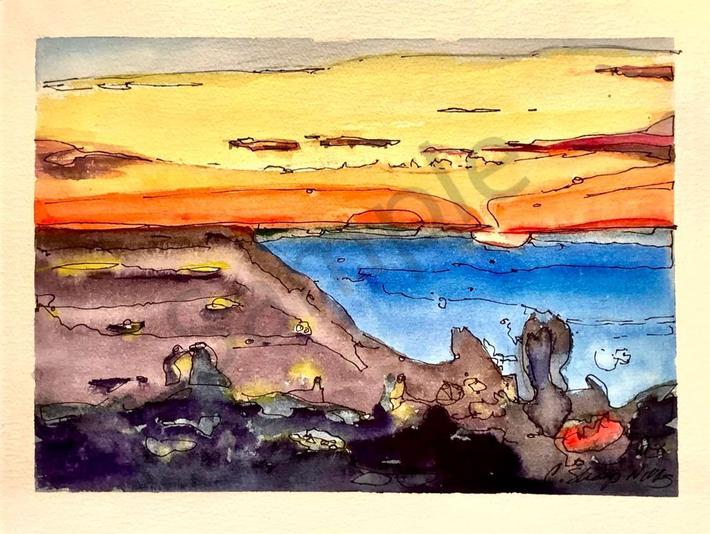 Grand Canyon Sunset Art | csharp art