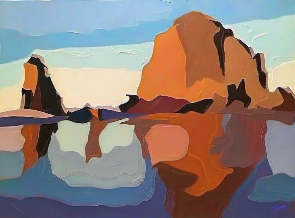 Haystack Rock Ii Art | csharp art
