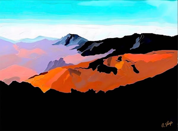 Haleakala Maui Art | csharp art