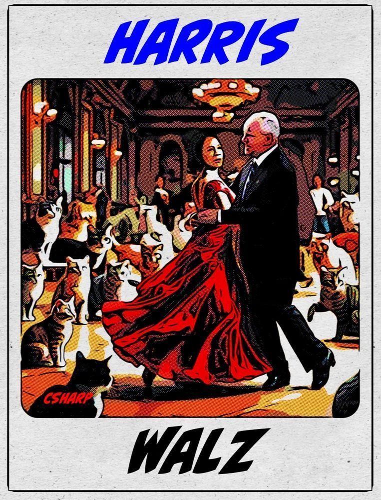 The Harris—Walz……Waltz Art | csharp art