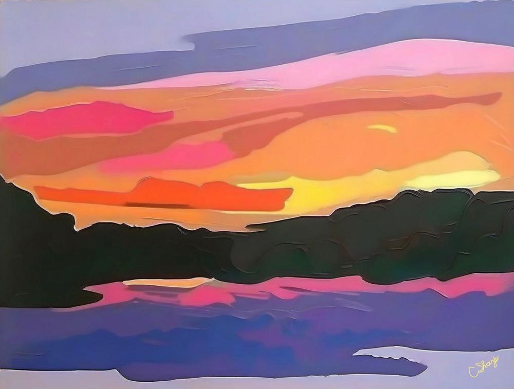 Olympics  Sunset Iii Art | csharp art