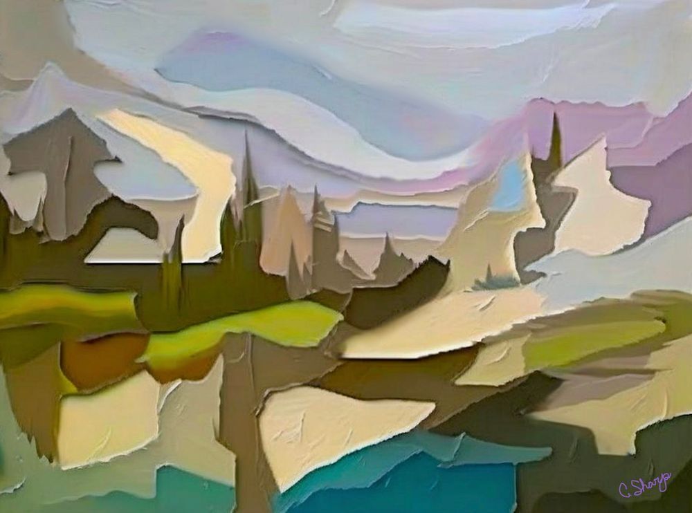 Mt. Shusksan Iii Art | csharp art