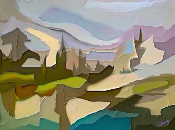 Mt. Shusksan Iii Art | csharp art