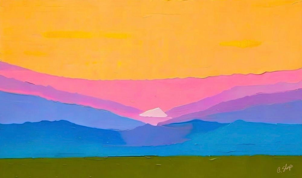 Under A Mustard Sky Art | csharp art