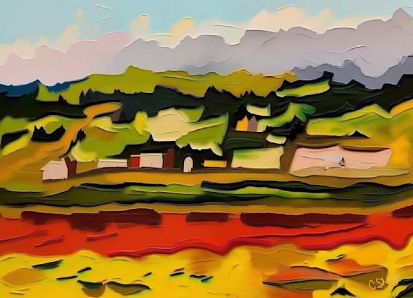 Tulip Fields Forever Art | csharp art