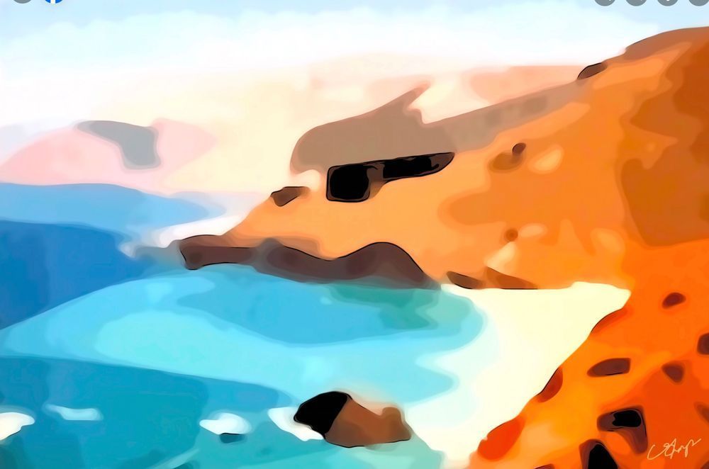 Rocky Shores: California Art | csharp art