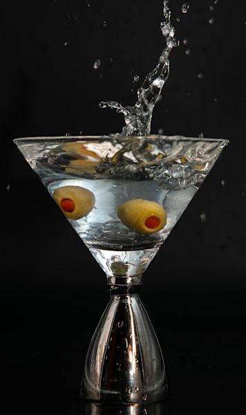 Extra Dry with 2 olives, please
