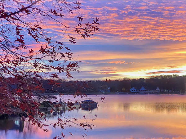 Sunrise Across the Lake