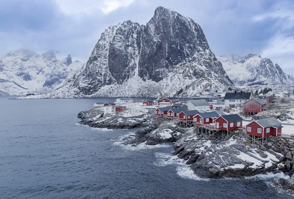 View from Hamnoy Bridge