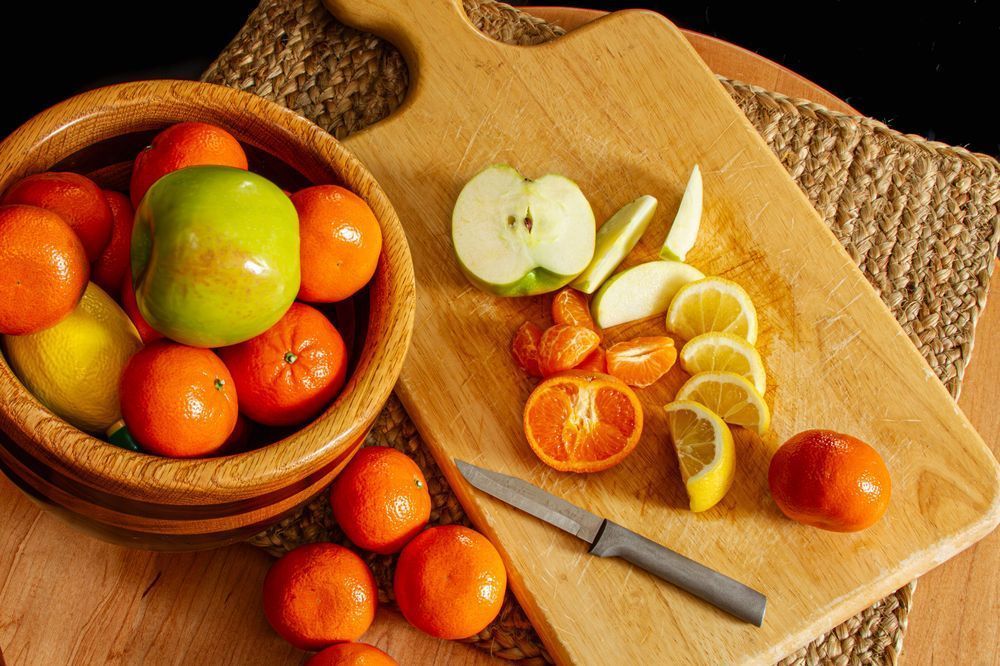 Tangerines Apple Lemons Photography Art | Kimberly Umstead Photography