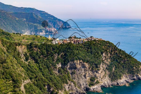 Ocean's View Of Corniglia   Cinque Terre Italy Photography Art | Michelle Leslye Photography