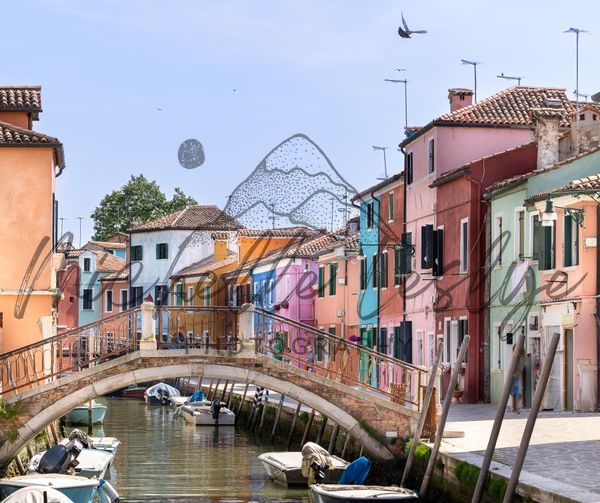 Burano Italy Photography Art | Michelle Leslye Photography