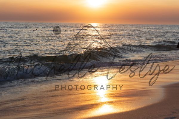 Shoreline Glow Photography Art | Michelle Leslye Photography