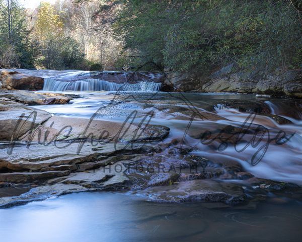 Flowing Tranquility Of Albert Falls West Virginia Photography Art | Michelle Leslye Photography
