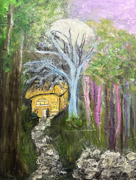 Fairy House in a Magic Wood