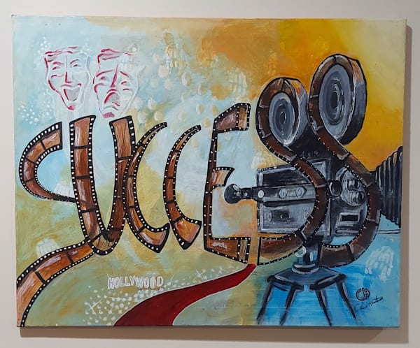 Film Success Art | Chris Houston Art - IM ABOUT SUCCESS