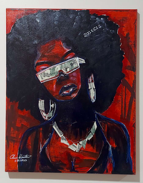 Money Lisa Art | Chris Houston Art - IM ABOUT SUCCESS