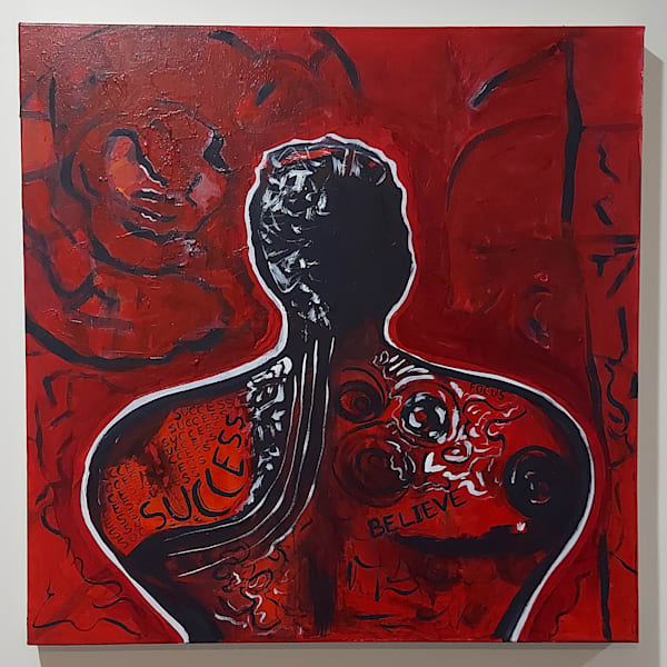 Red Art | Chris Houston Art - IM ABOUT SUCCESS